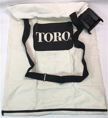 Genuine OEM Toro Vacuum Blower Debris Bag 127-7040 Replaces 108-8994 With Strap (127-7040)