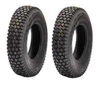 2 Stud Tread Tires for Gravely Walk Behind Tractors 4.80/4.00-8 (13836)