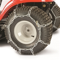 MTD/Troy-Bilt Lawn Tractor Tire Chain Kit Fits 20" x 8" x 8" and 20" x 8" x 10" Rear Lawn Tractor Tires (490-241-0023)